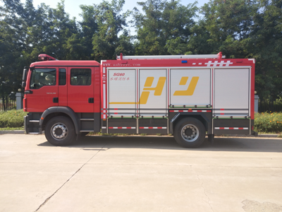 德國曼主戰消防車